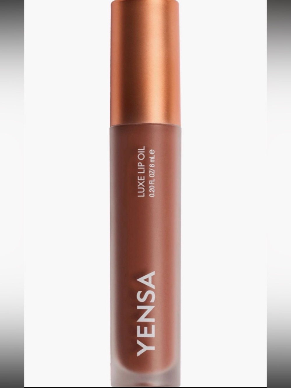 Luxury Brown Luxe Lip Oil - Hydrating Sheer Tint